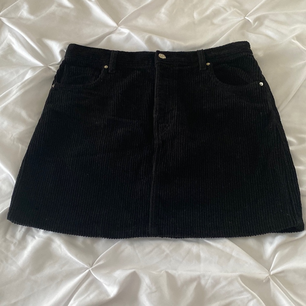 Zara corduroy skirt